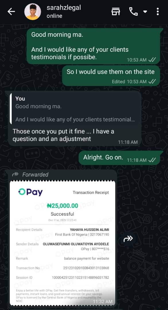 Forge Growth client testimonial 1